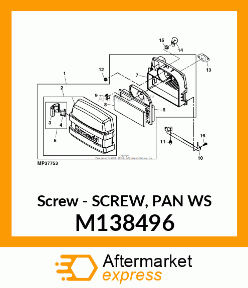 Screw M138496