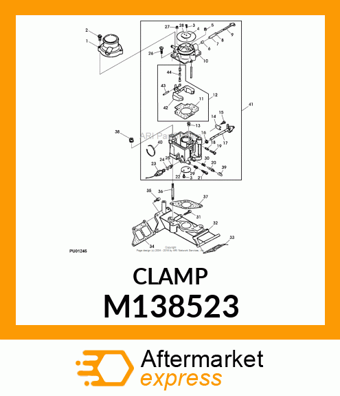 CLAMP M138523