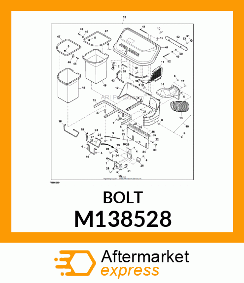 PIN, QUICK ATTACH CLASS 10.9 M138528