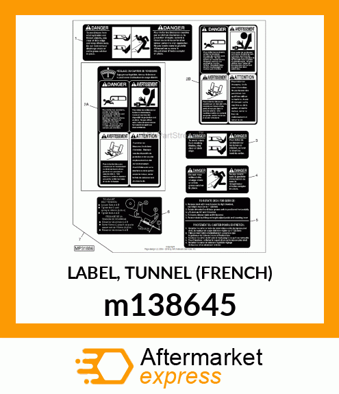 LABEL, TUNNEL (FRENCH) m138645