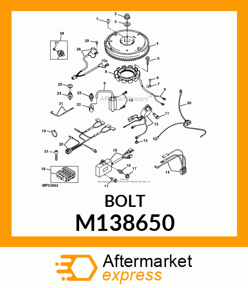 Bolt M138650