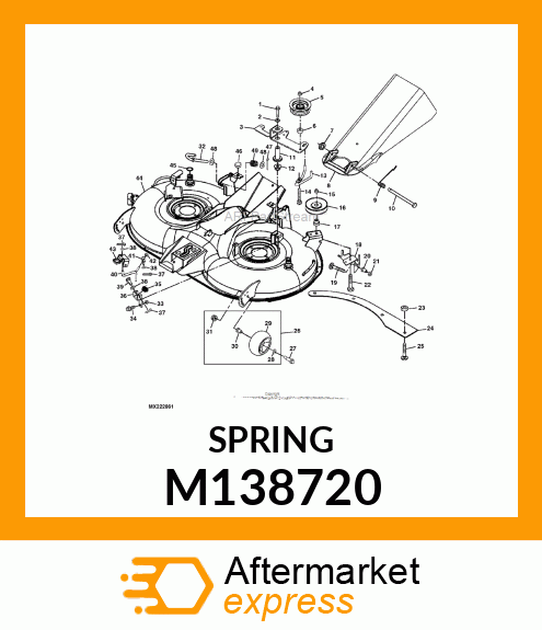 SPRING M138720