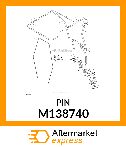 PIN, CLEVIS M138740