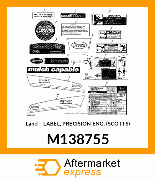 Label M138755