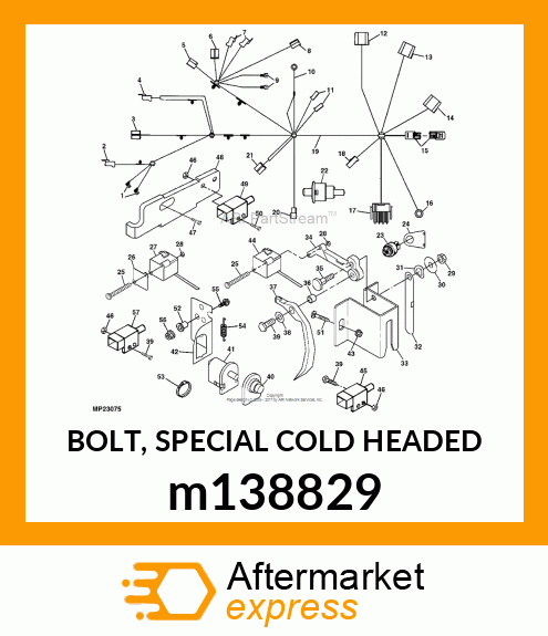 BOLT, SPECIAL COLD HEADED m138829