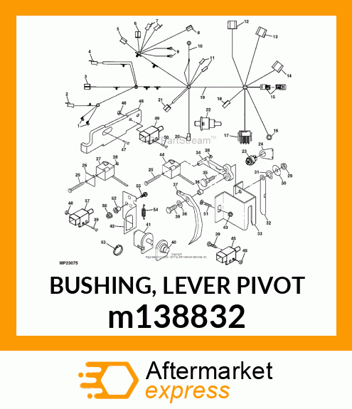 BUSHING, LEVER PIVOT m138832