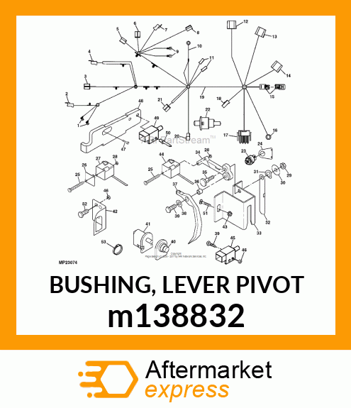 BUSHING, LEVER PIVOT m138832