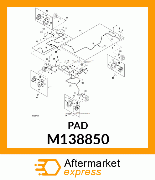 PAD, PAD M138850