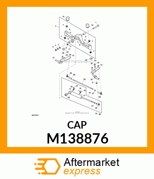 BOOT, BOOT, HYDRAULIC CYLINDER M138876