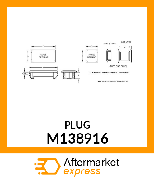 PLUG, DASH M138916