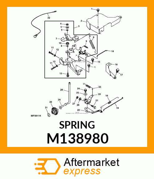 SPRING M138980