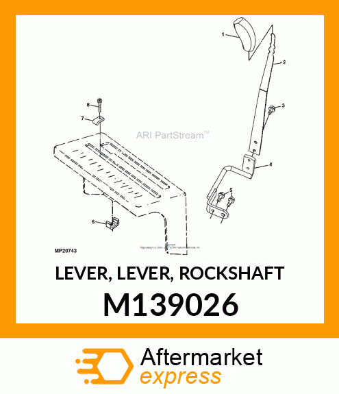 LEVER, LEVER, ROCKSHAFT M139026