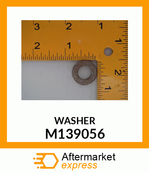 WASHER, WASHER, 10.7X21X3 HARDENED M139056