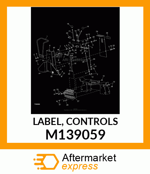 LABEL, CONTROLS M139059