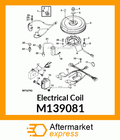 Electrical Coil M139081