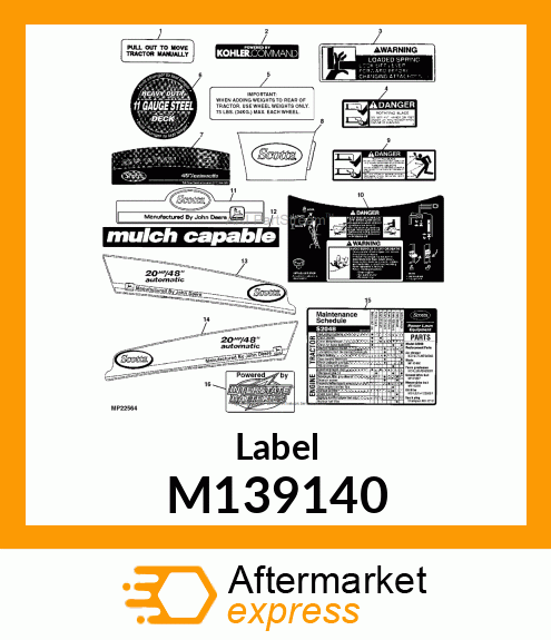 Label M139140