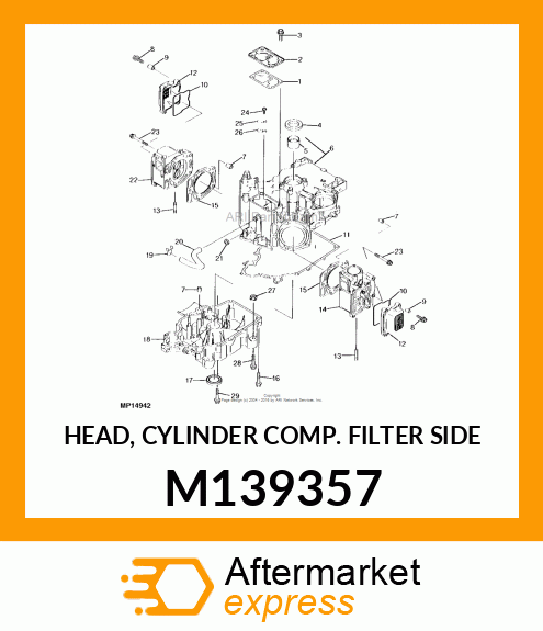 Cylinder Head M139357