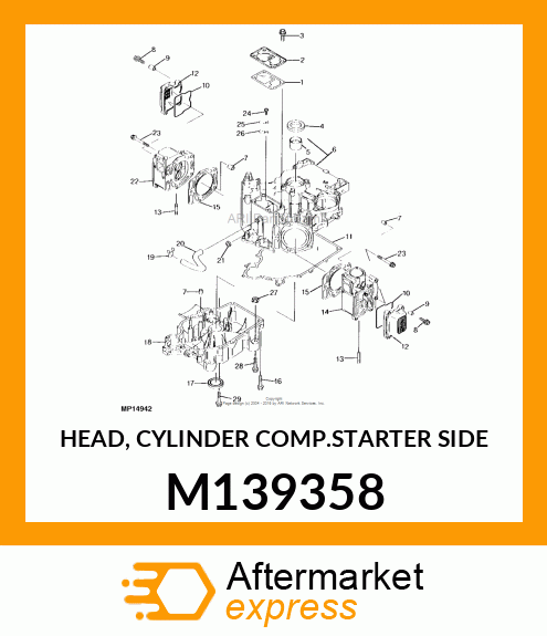 Cylinder Head M139358