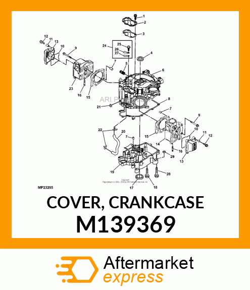 COVER, CRANKCASE M139369