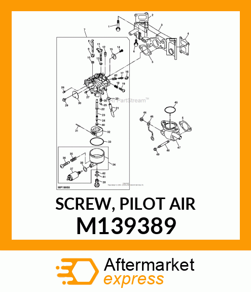 SCREW, PILOT AIR M139389