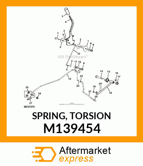 SPRING, TORSION M139454