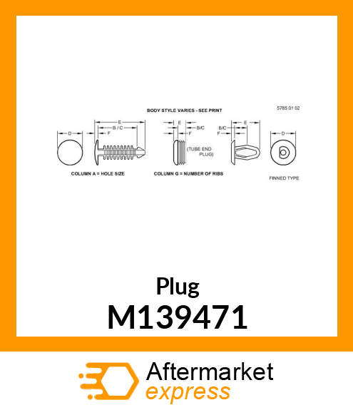 Plug M139471