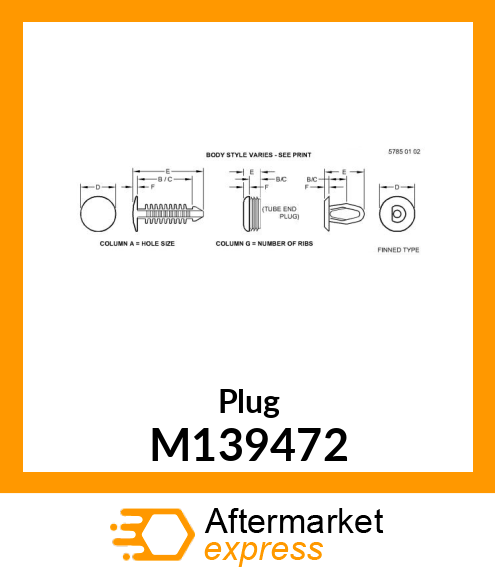 Plug M139472