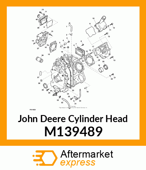 HEAD, CYLINDER COMP M139489