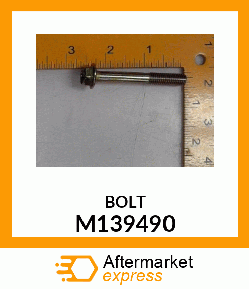 BOLT FLANGED 8X60 M139490