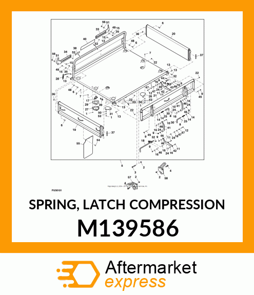 SPRING, LATCH COMPRESSION M139586