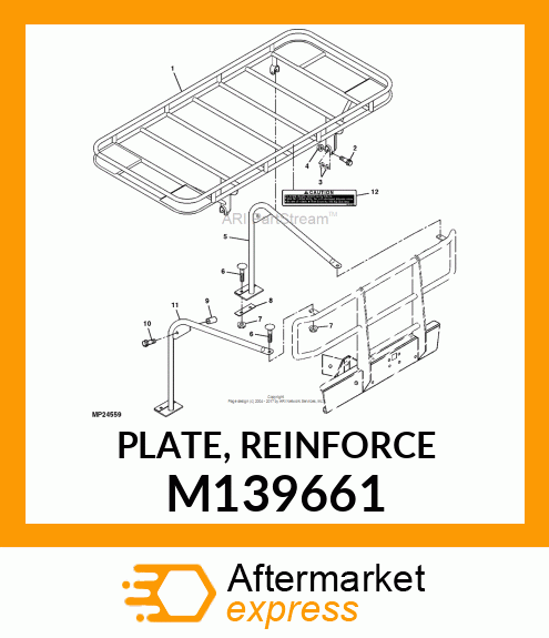 PLATE, REINFORCE M139661