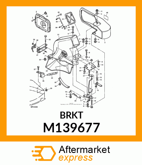 ROD, DOOR HINGE SUPPORT M139677