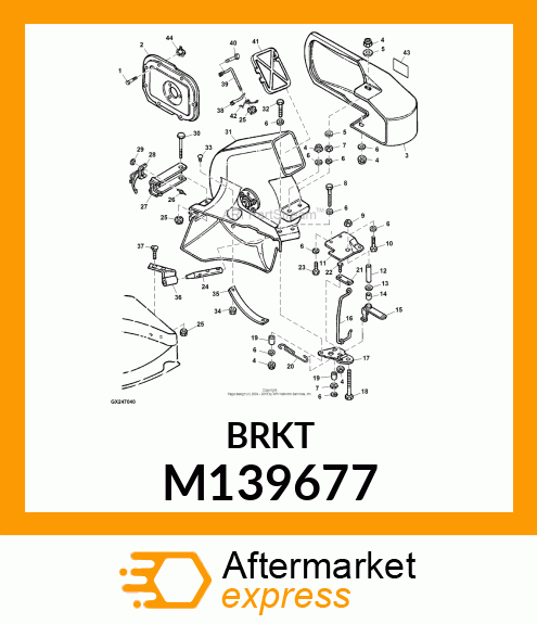 ROD, DOOR HINGE SUPPORT M139677