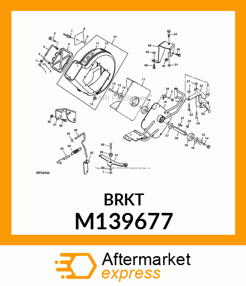 ROD, DOOR HINGE SUPPORT M139677