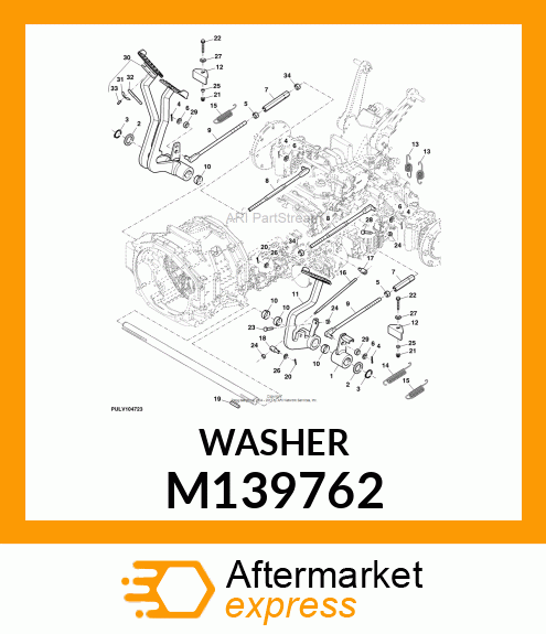 BUSHING, DRAFT ARM M139762