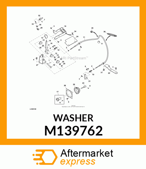 BUSHING, DRAFT ARM M139762