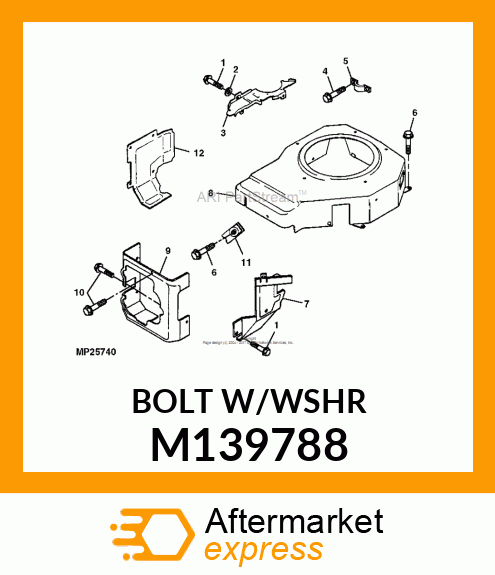 SCREW, CAPTIVE WASHER M139788