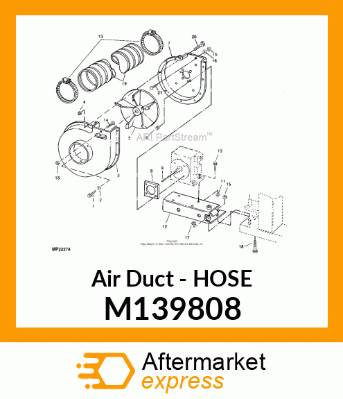 Air Duct M139808