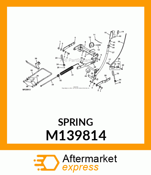 SPRING, LIFT ASSIST M139814