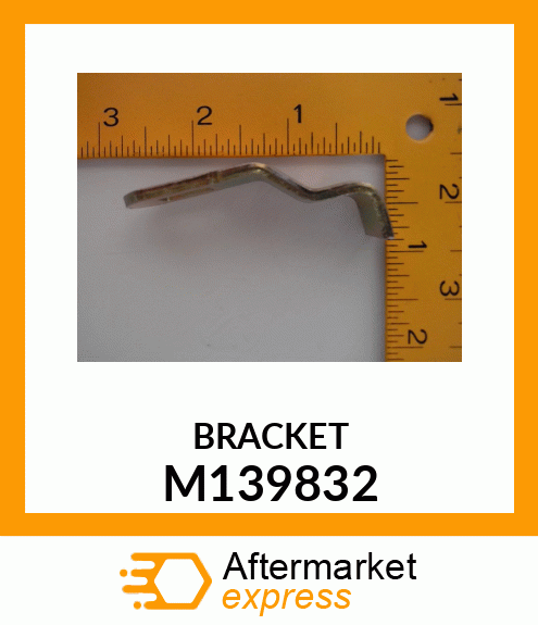 BRACKET, BRACKET, MULCH PLUG M139832