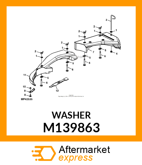 WASHER M139863