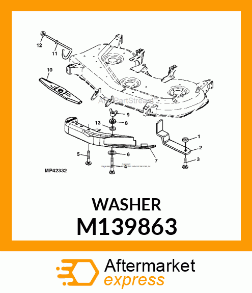 WASHER M139863