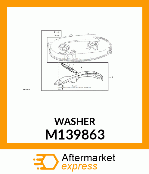 WASHER M139863