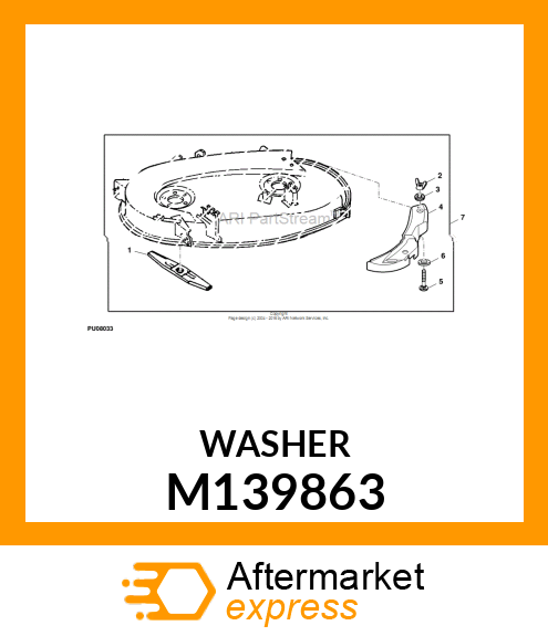 WASHER M139863