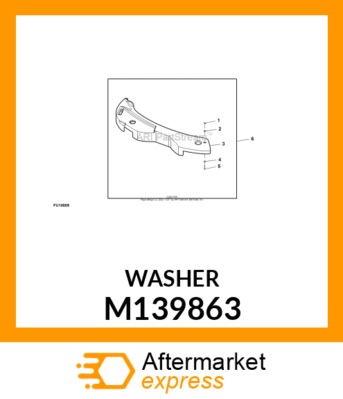 WASHER M139863
