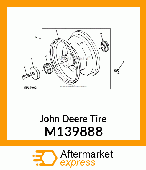 TIRE, 18X7.00 M139888