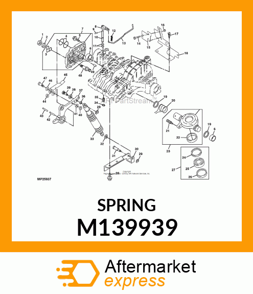 SPRING, RIO TORSION M139939