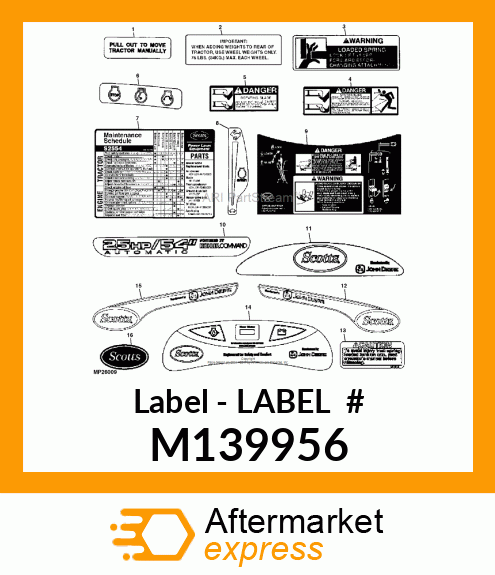 Label M139956