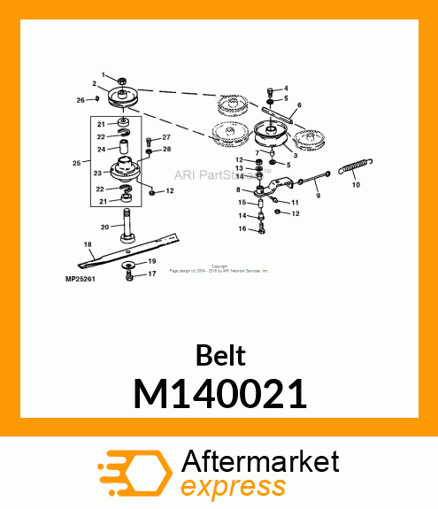 Belt M140021