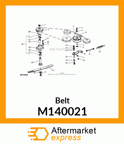 Belt M140021